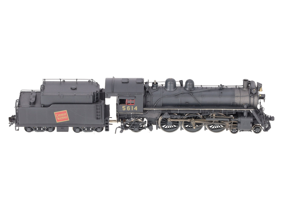 Overland 1459 HO BRASS 4-6-2 Canadian National Steam Loco & Tender #5614