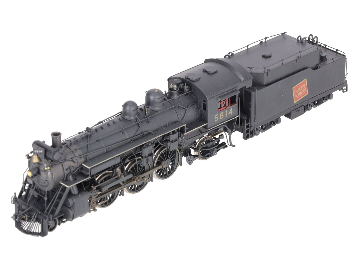 Overland 1459 HO BRASS 4-6-2 Canadian National Steam Loco & Tender #5614