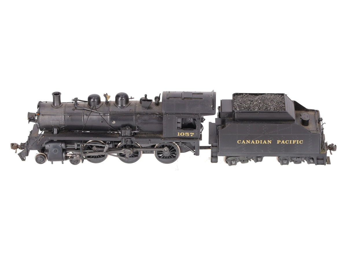 Van Hobbies HO Brass Canadian Pacific D-10 4-6-0 Steam Locomotive #1057