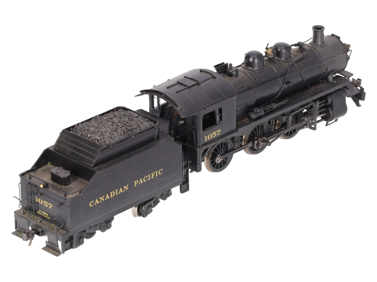 Van Hobbies HO Brass Canadian Pacific D-10 4-6-0 Steam Locomotive #1057