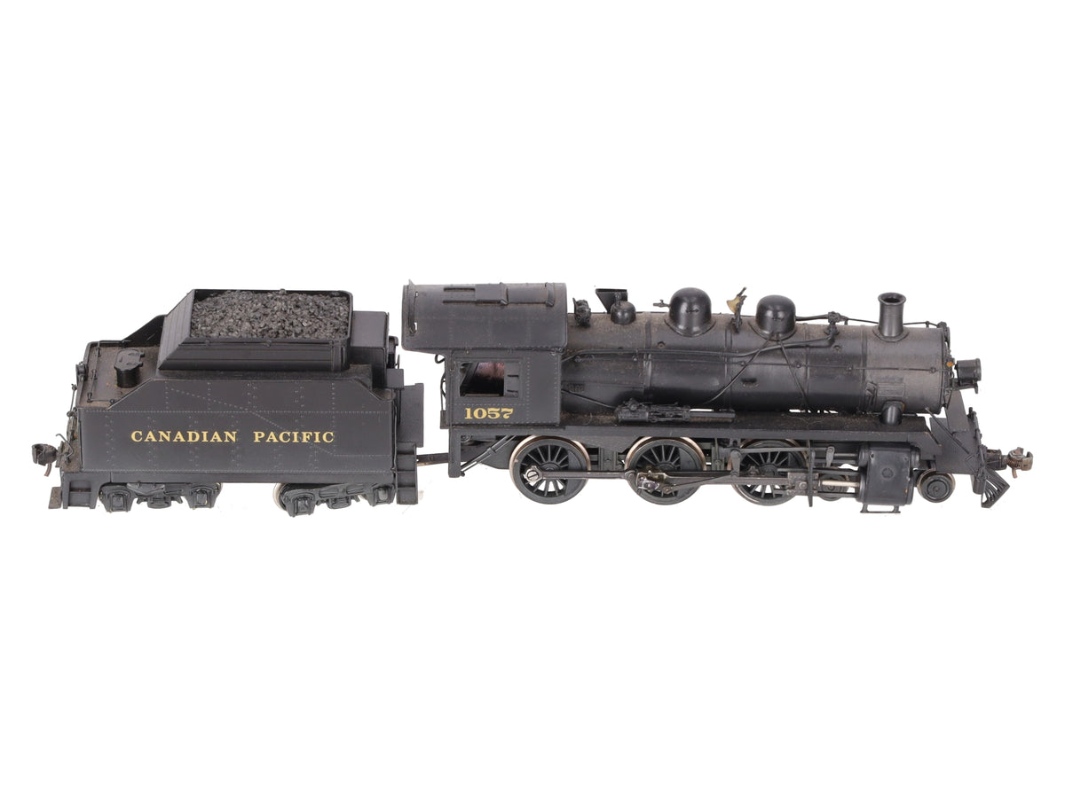 Van Hobbies HO Brass Canadian Pacific D-10 4-6-0 Steam Locomotive #1057