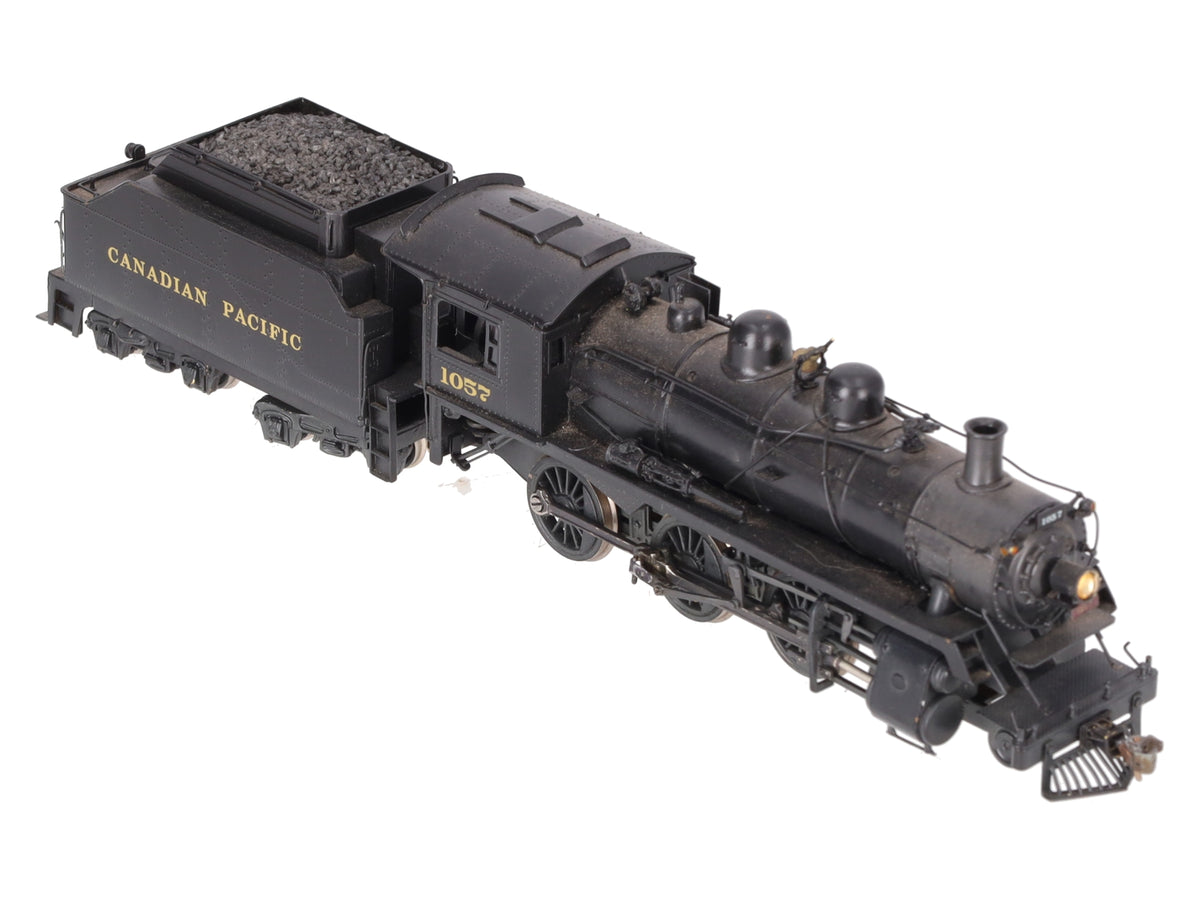 Van Hobbies HO Brass Canadian Pacific D-10 4-6-0 Steam Locomotive #1057