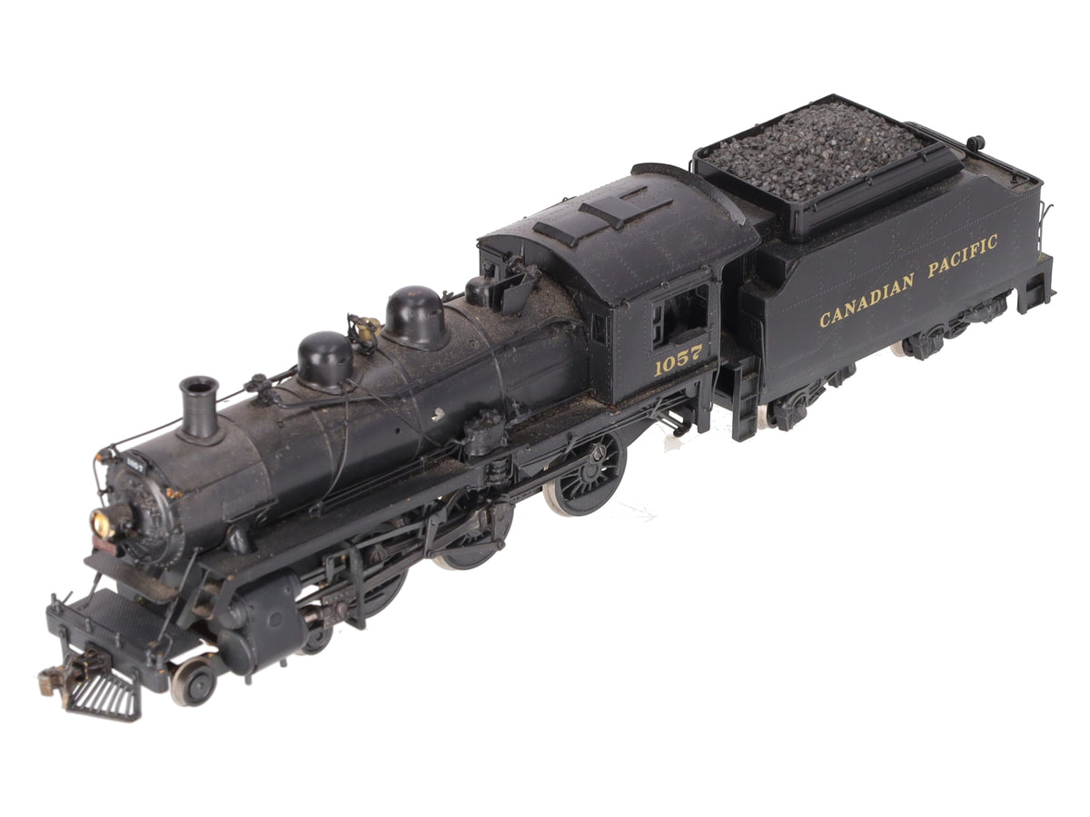 Van Hobbies HO Brass Canadian Pacific D-10 4-6-0 Steam Locomotive #1057