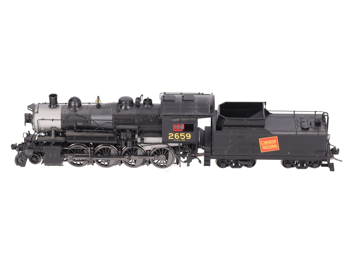 Overland 45531 HO Brass Canadian National 2-8-0 N4a Steam Loco & Tender #2659 EX