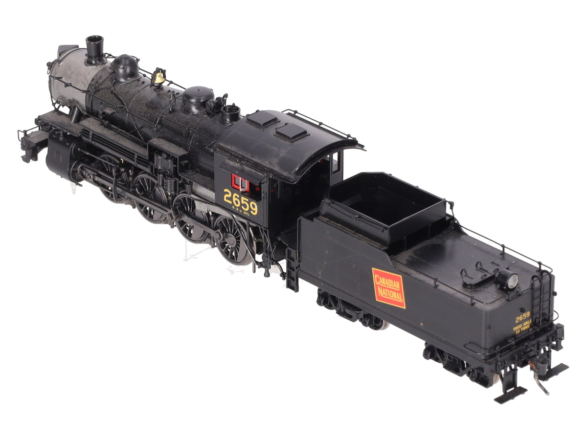 Overland 45531 HO Brass Canadian National 2-8-0 N4a Steam Loco & Tender #2659 EX
