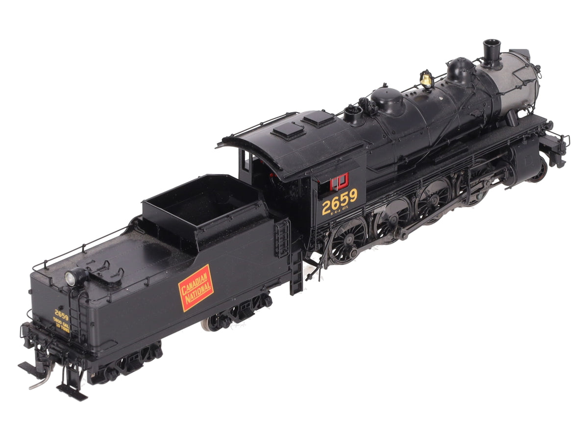 Overland 45531 HO Brass Canadian National 2-8-0 N4a Steam Loco & Tender #2659 EX