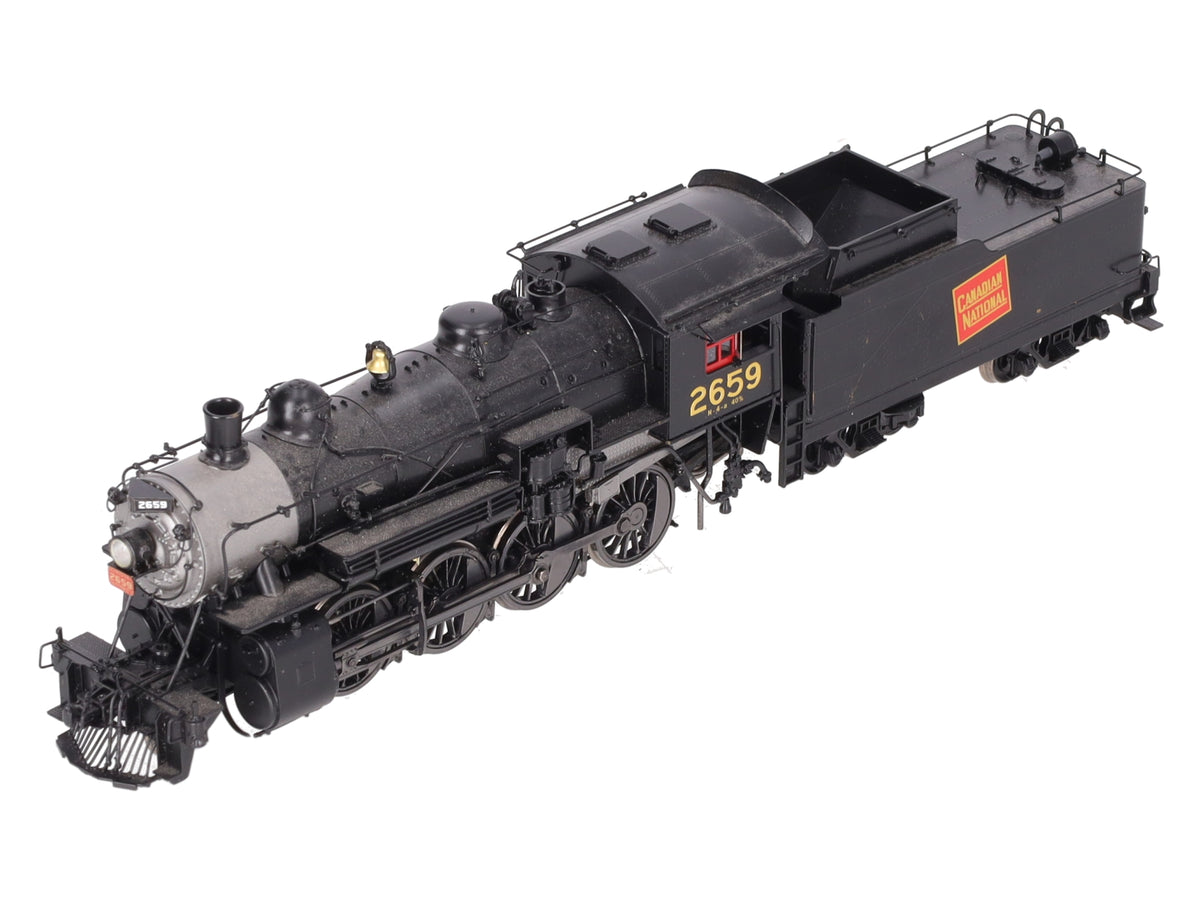 Overland 45531 HO Brass Canadian National 2-8-0 N4a Steam Loco & Tender #2659 EX