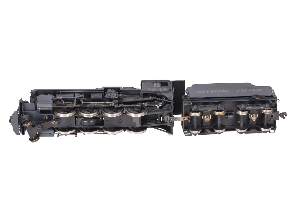 United Scale Models HO Brass Canadian Pacific 2-8-0 Steam Locomotive #3649 EX