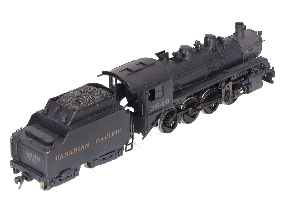 United Scale Models HO Brass Canadian Pacific 2-8-0 Steam Locomotive #3649 EX