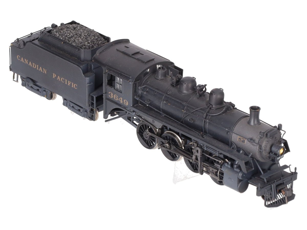 United Scale Models HO Brass Canadian Pacific 2-8-0 Steam Locomotive #3649 EX