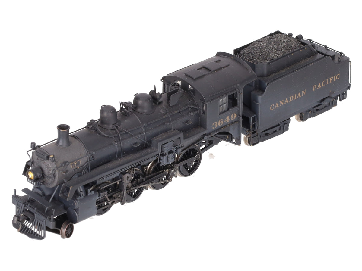 United Scale Models HO Brass Canadian Pacific 2-8-0 Steam Locomotive #3649 EX