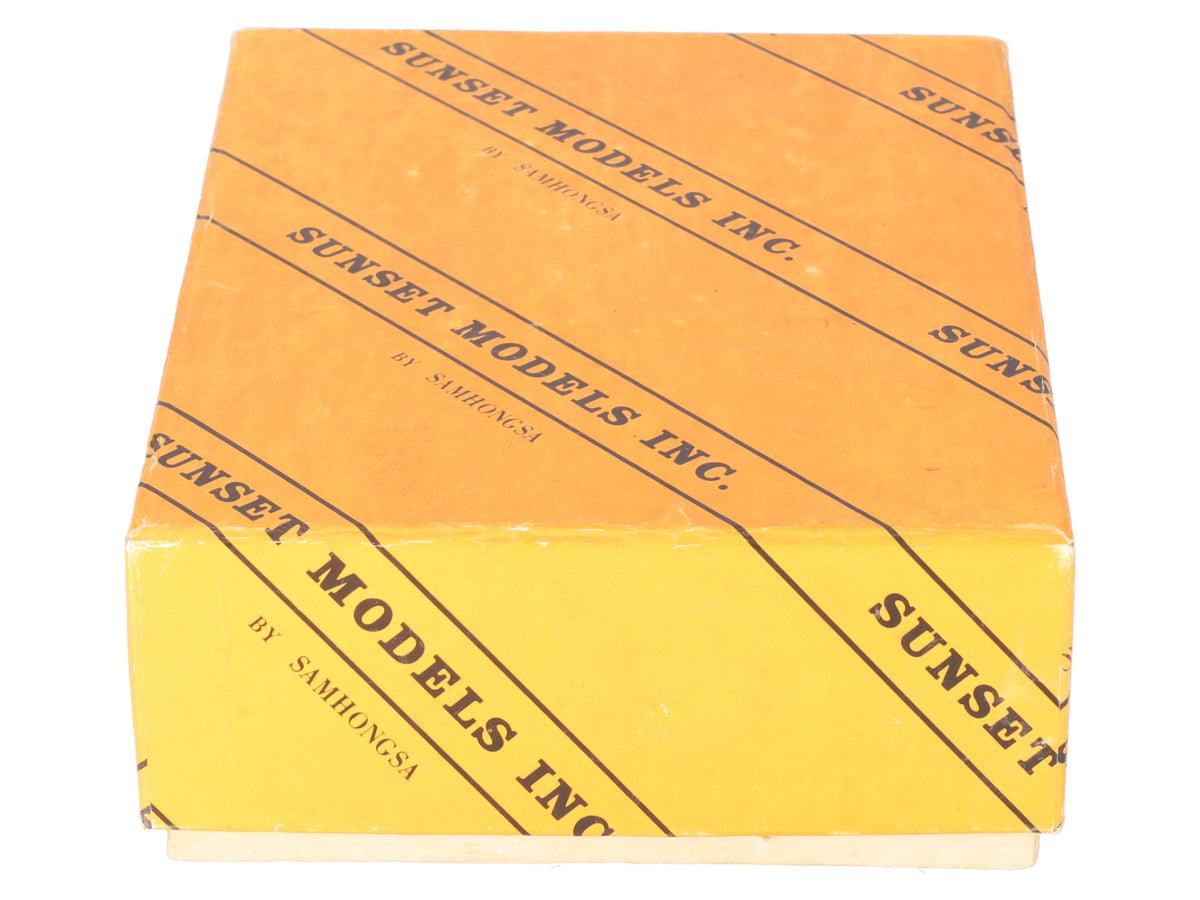 Sunset Models 1242 HO BRASS Union Pacific 4-6-0 Locomotive & Tender - Painted EX/Box