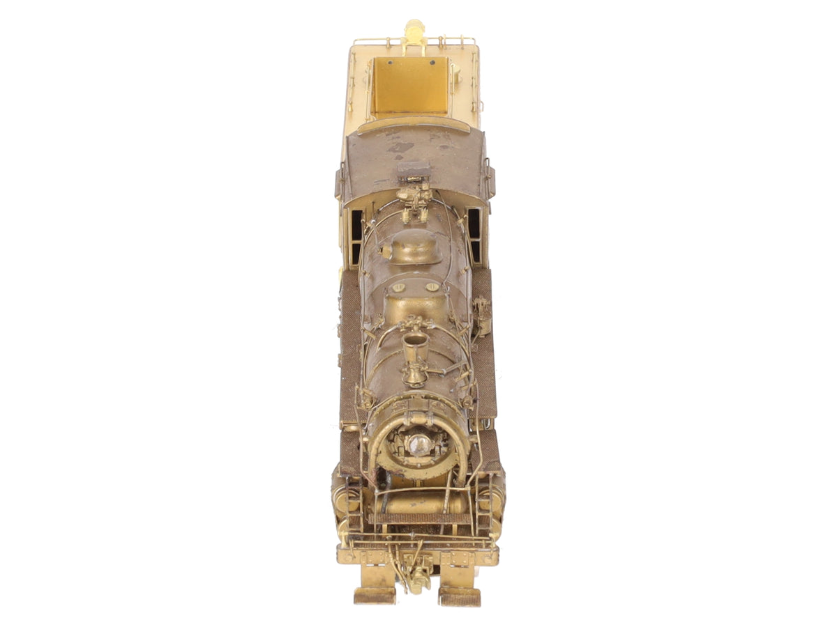Custom NJ Brass 933C HO BRASS CV M-3a 2-8-0 Steam Locomotive- Unpainted VG