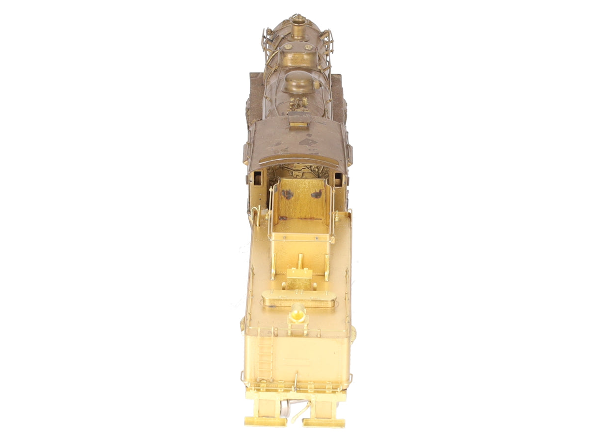 Custom NJ Brass 933C HO BRASS CV M-3a 2-8-0 Steam Locomotive- Unpainted VG