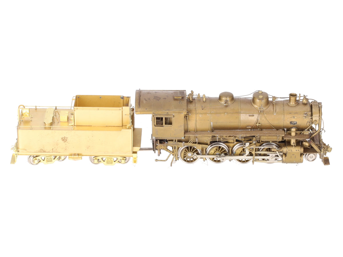 Custom NJ Brass 933C HO BRASS CV M-3a 2-8-0 Steam Locomotive- Unpainted VG