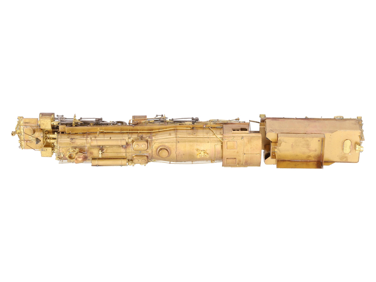 Key Imports HO BRASS D&RGW 2-8-8-2 L-95 Steam Locomotive & Tender -Unpainted VG/Box
