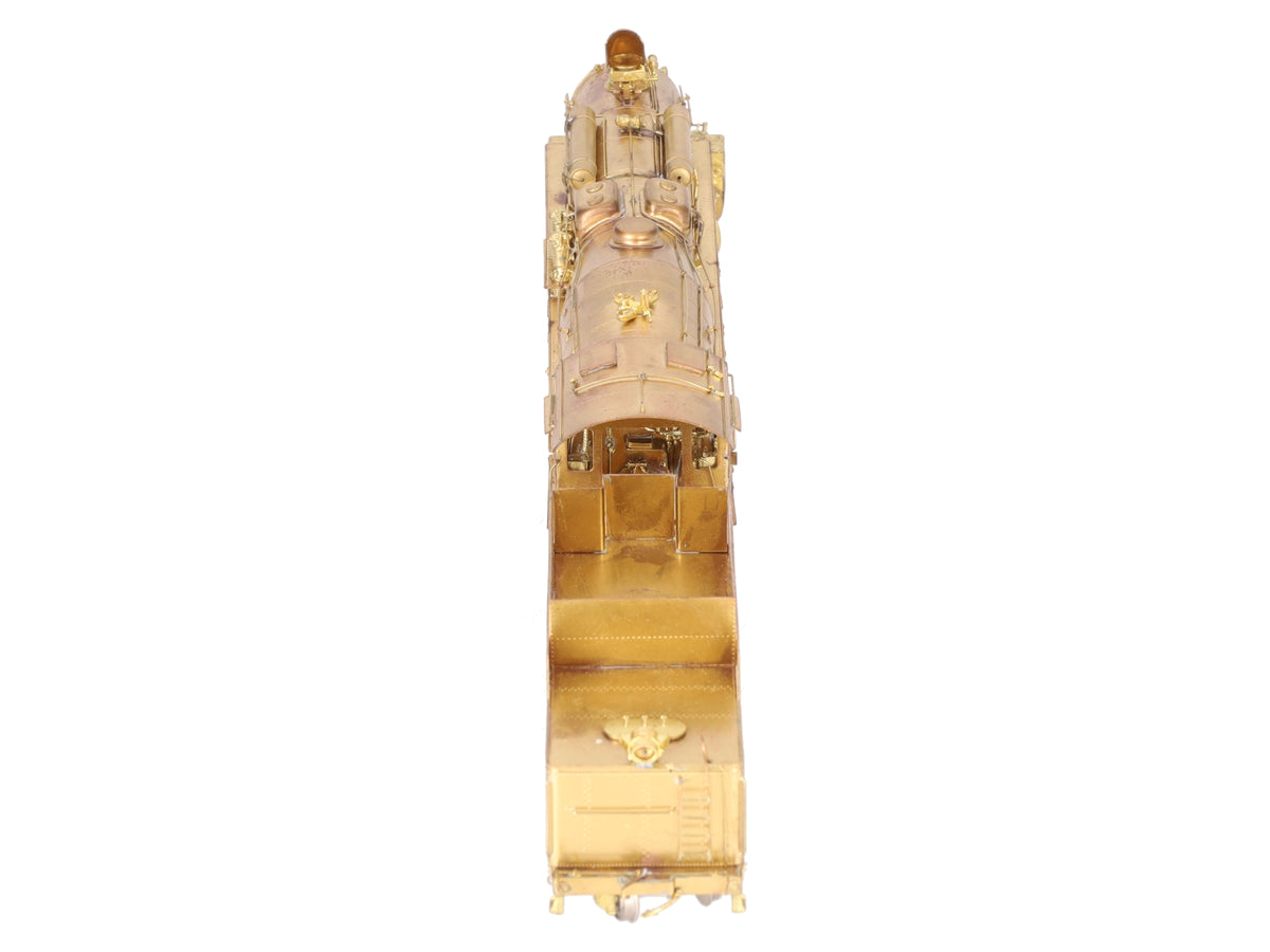 Key Imports HO BRASS D&RGW 2-8-8-2 L-95 Steam Locomotive & Tender -Unpainted VG/Box