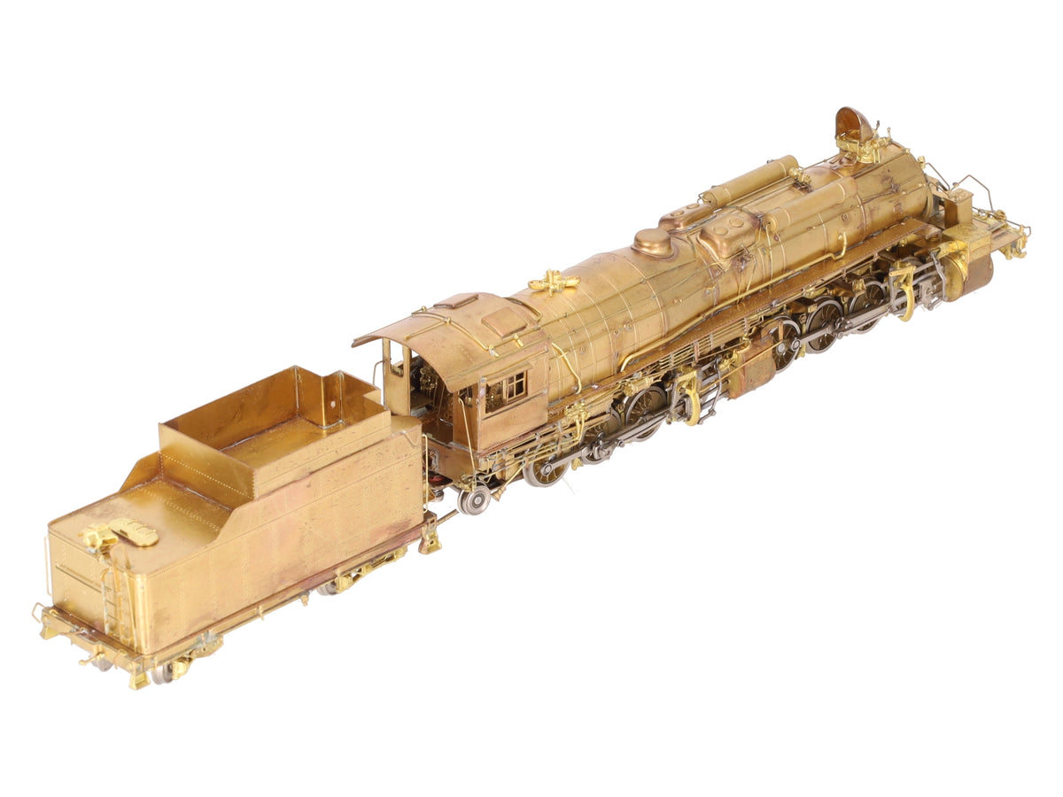 Key Imports HO BRASS D&RGW 2-8-8-2 L-95 Steam Locomotive & Tender -Unpainted VG/Box