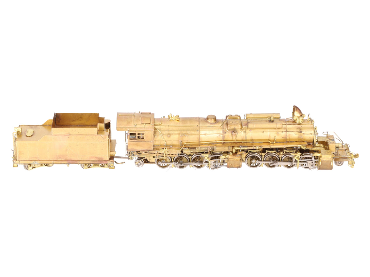 Key Imports HO BRASS D&RGW 2-8-8-2 L-95 Steam Locomotive & Tender -Unpainted VG/Box