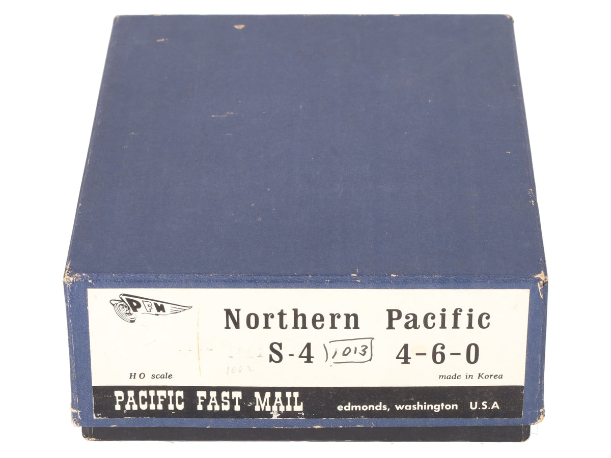 PFM HO Scale BRASS Northern Pacific S-4 4-6-0 Steam Loco & Tender- Unpainted EX/Box