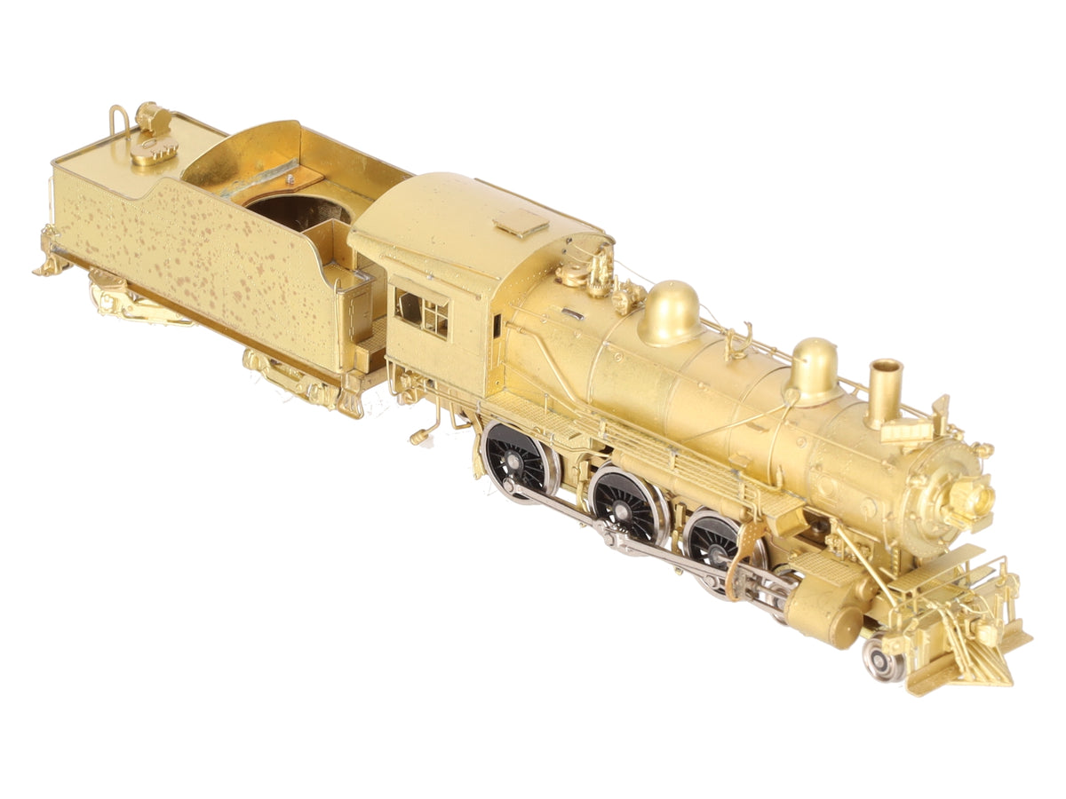 PFM HO Scale BRASS Northern Pacific S-4 4-6-0 Steam Loco & Tender- Unpainted EX/Box