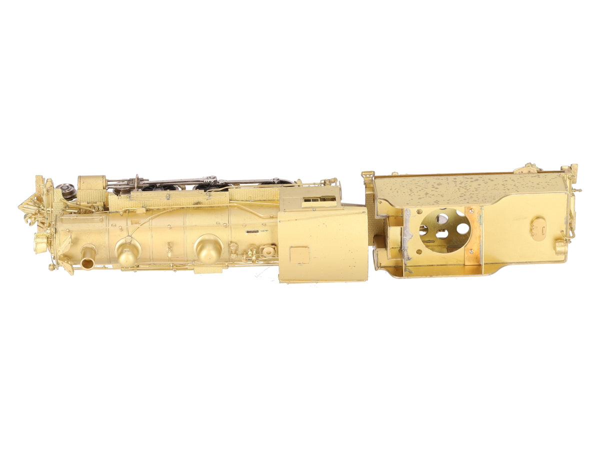 PFM HO Scale BRASS Northern Pacific S-4 4-6-0 Steam Loco & Tender- Unpainted EX/Box