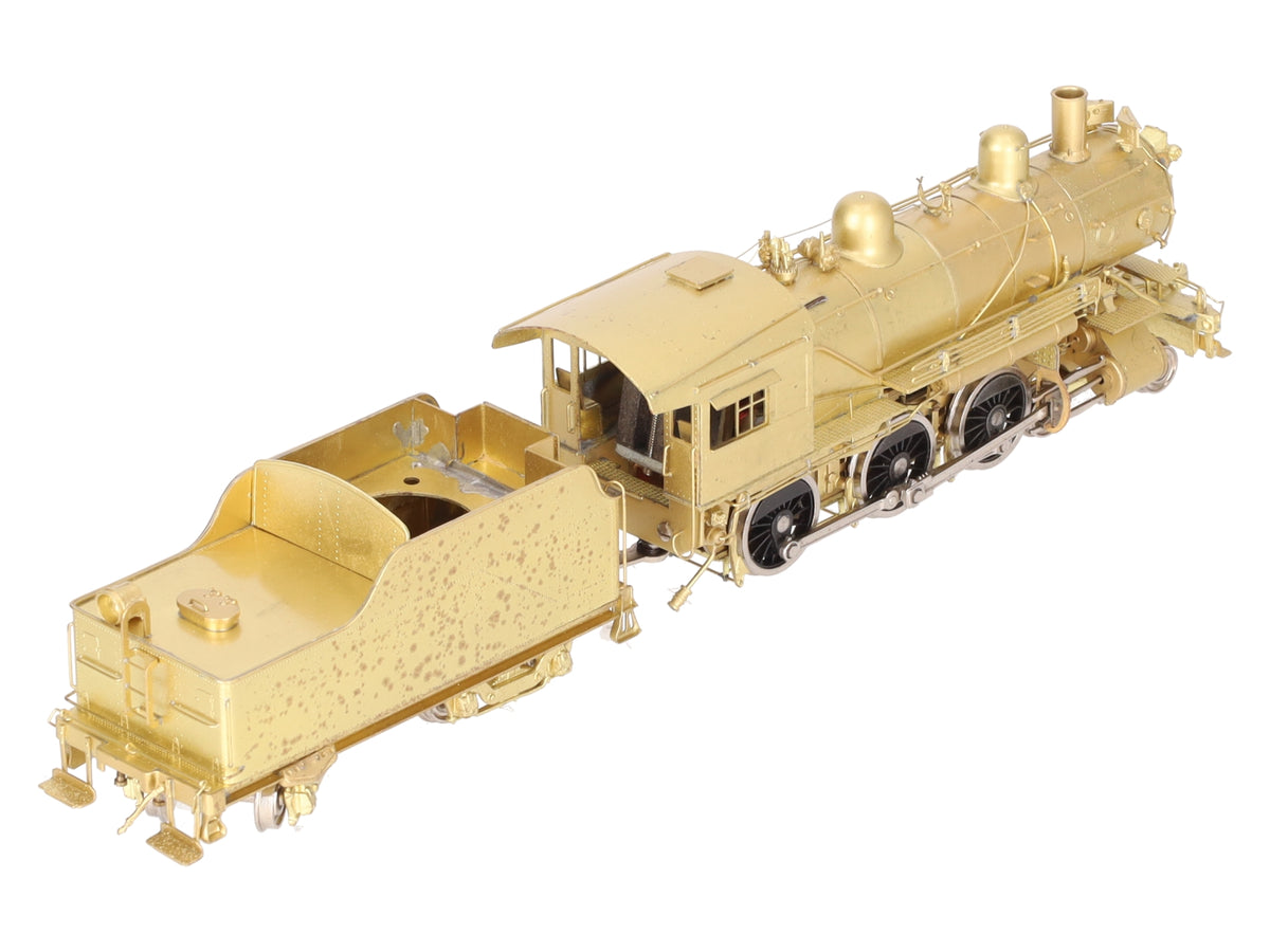 PFM HO Scale BRASS Northern Pacific S-4 4-6-0 Steam Loco & Tender- Unpainted EX/Box