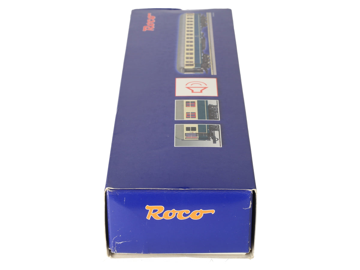 Roco 45878 HO Scale DB Second Class Express Passenger Coach Car w/Sound NIB