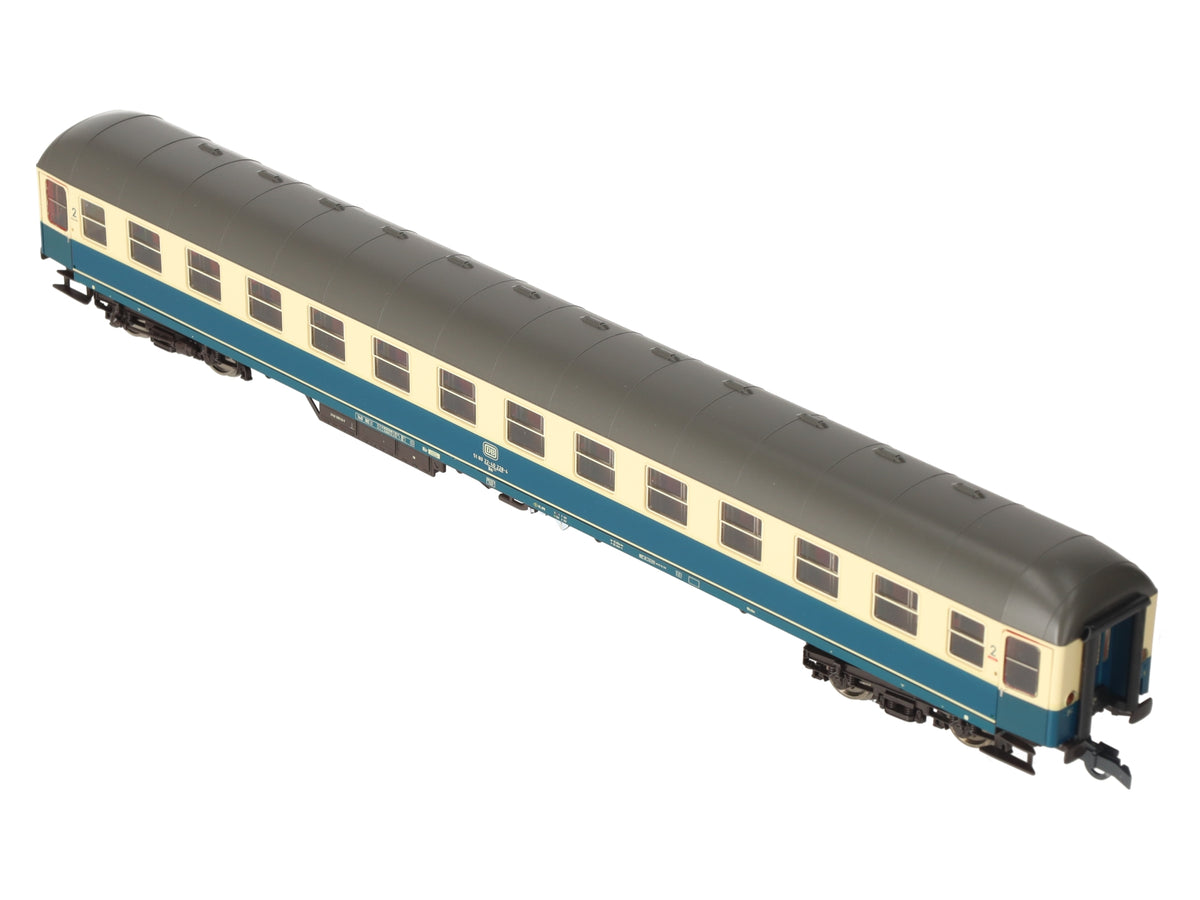 Roco 45878 HO Scale DB Second Class Express Passenger Coach Car w/Sound NIB