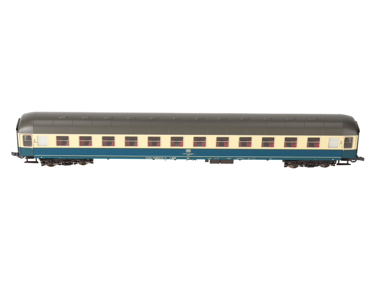 Roco 45878 HO Scale DB Second Class Express Passenger Coach Car w/Sound NIB