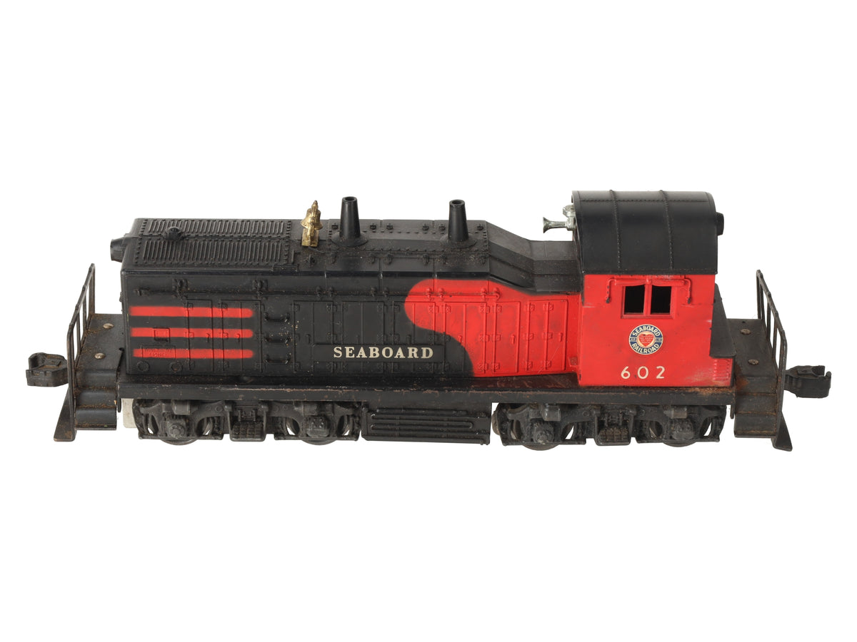 Lionel 602 Vintage O Gauge Seaboard NW-2 Powered Diesel Locomotive #602 VG