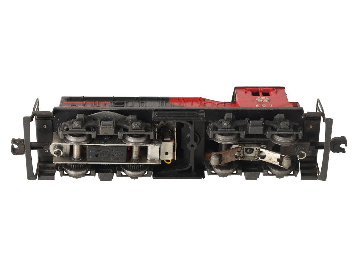Lionel 602 Vintage O Gauge Seaboard NW-2 Powered Diesel Locomotive #602 VG