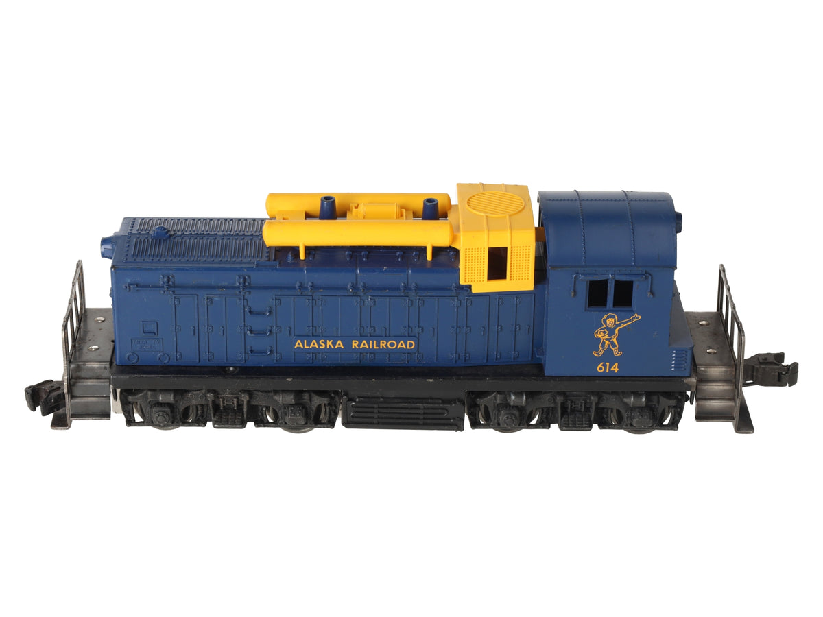 Lionel 614 Vintage O Alaska Railroad EMD NW-2 Diesel Switcher VG