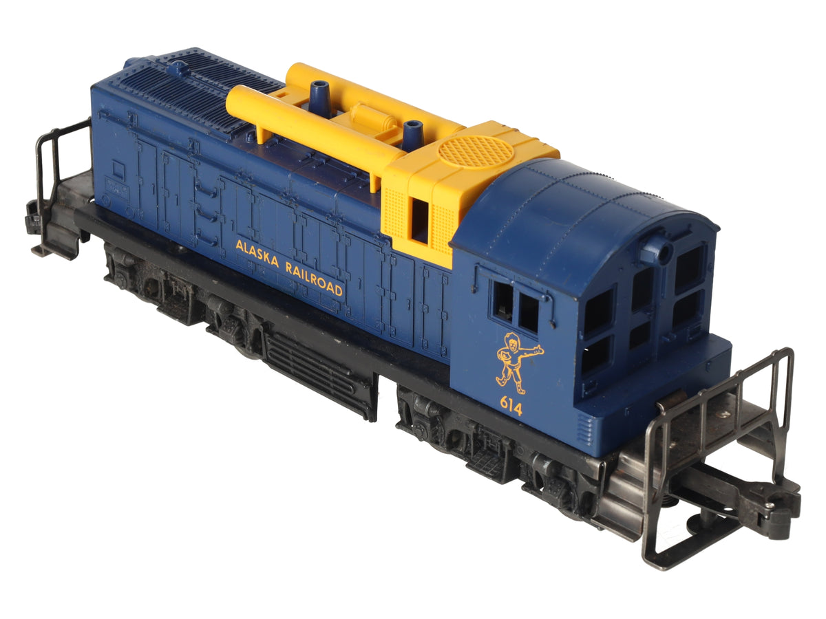 Lionel 614 Vintage O Alaska Railroad EMD NW-2 Diesel Switcher VG