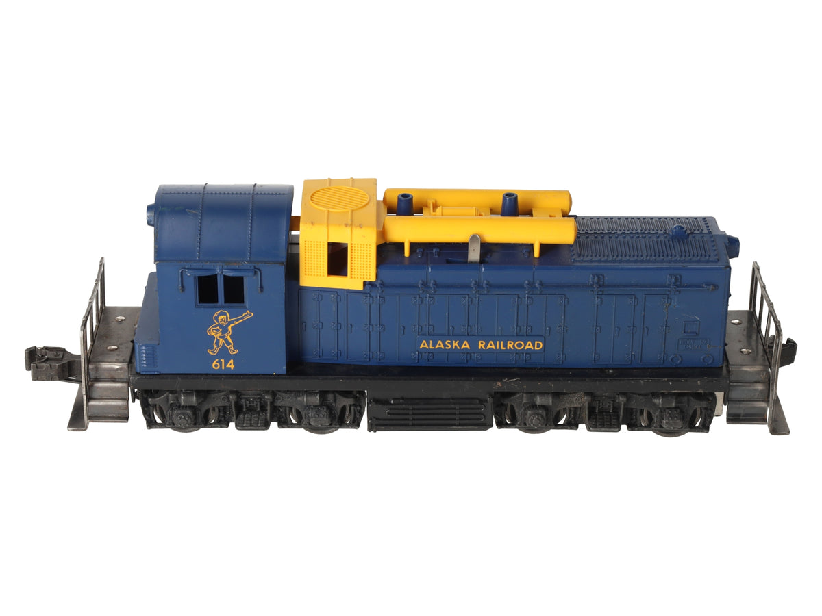 Lionel 614 Vintage O Alaska Railroad EMD NW-2 Diesel Switcher VG