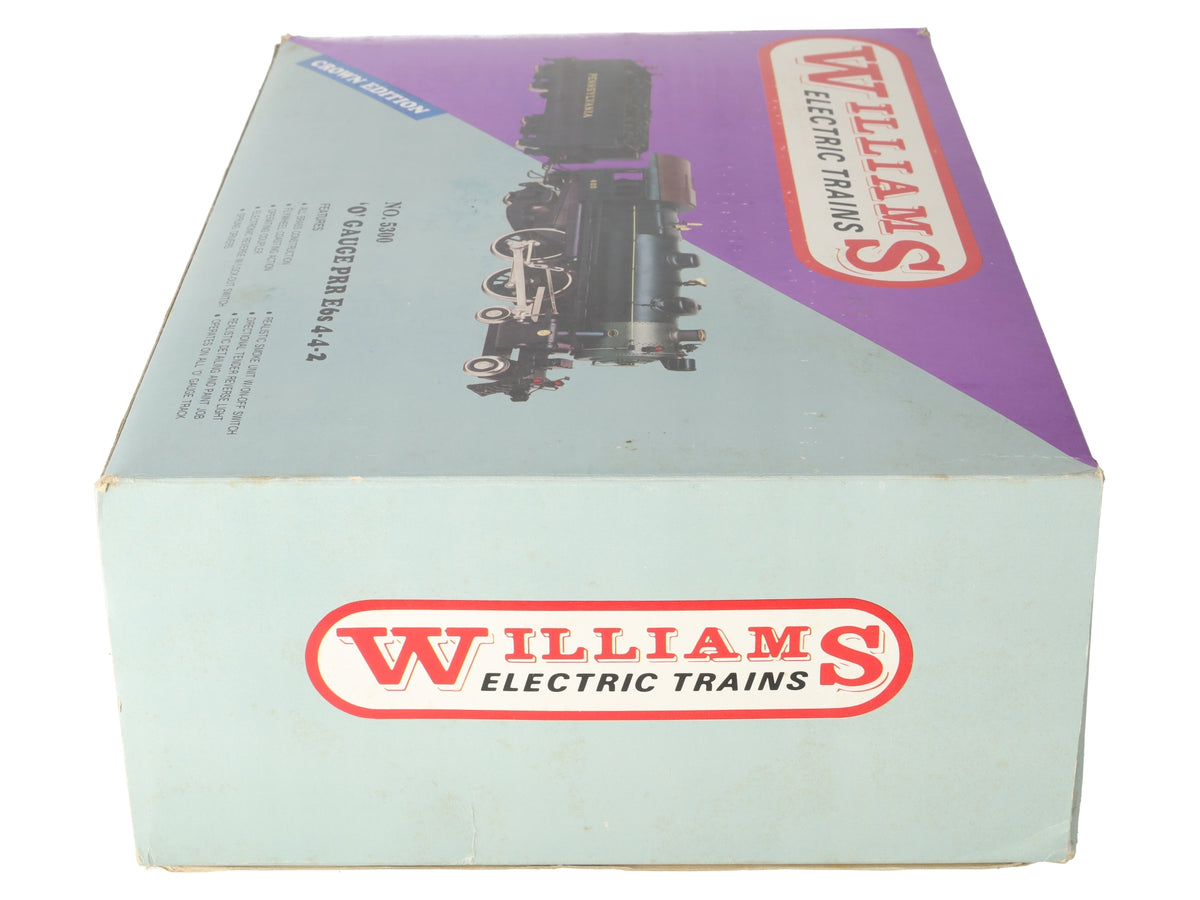 Williams 5300 O Gauge Brass Pennsylvania E6S 4-4-2 Steam & Tender #460 - 3 Rail EX/Box