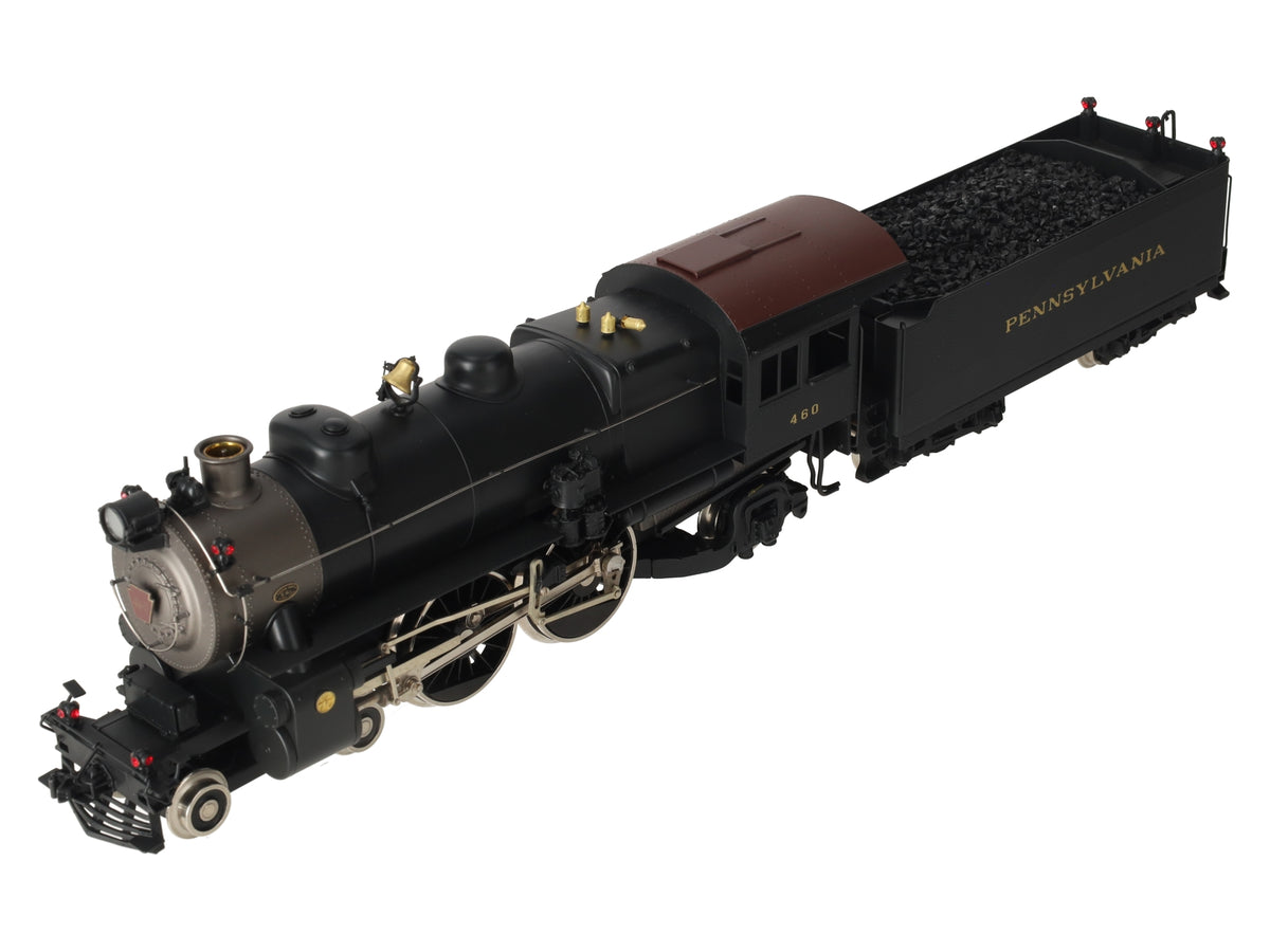 Williams 5300 O Gauge Brass Pennsylvania E6S 4-4-2 Steam & Tender #460 - 3 Rail EX/Box