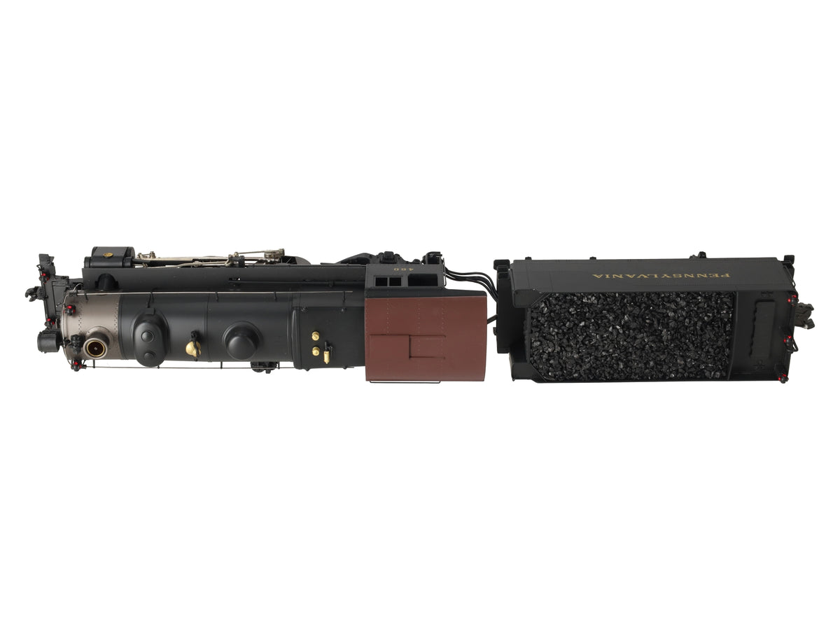 Williams 5300 O Gauge Brass Pennsylvania E6S 4-4-2 Steam & Tender #460 - 3 Rail EX/Box