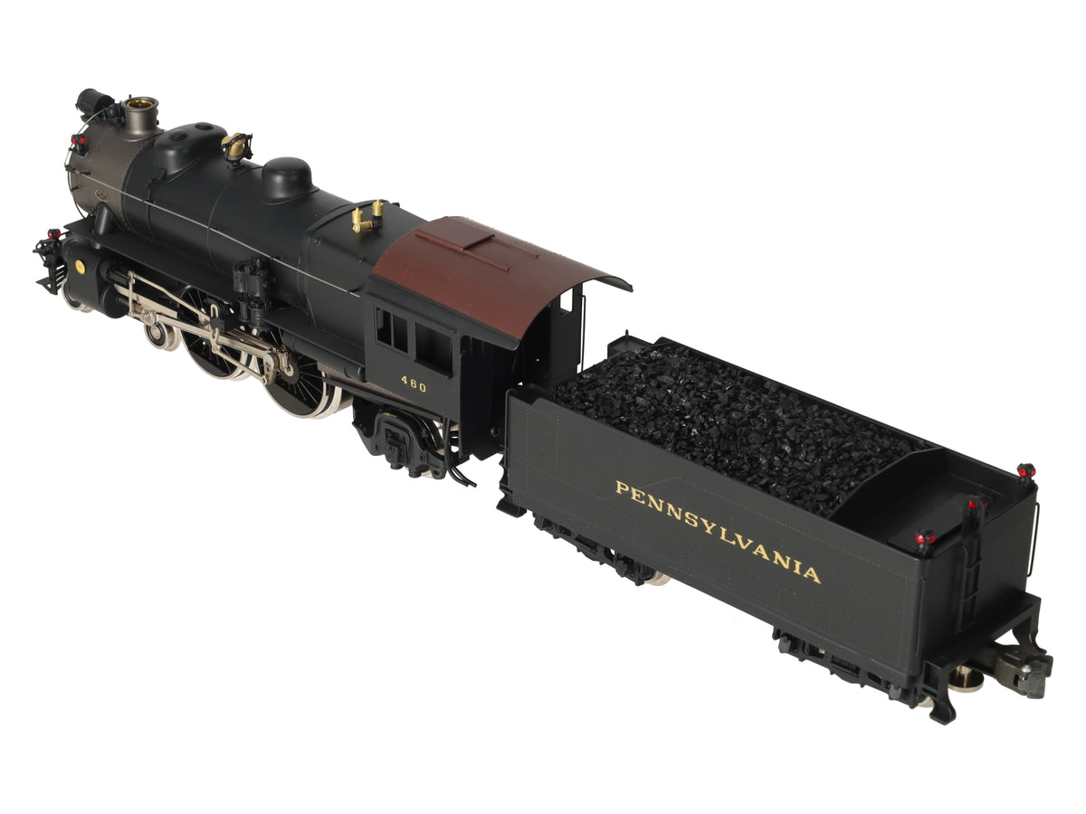 Williams 5300 O Gauge Brass Pennsylvania E6S 4-4-2 Steam & Tender #460 - 3 Rail EX/Box