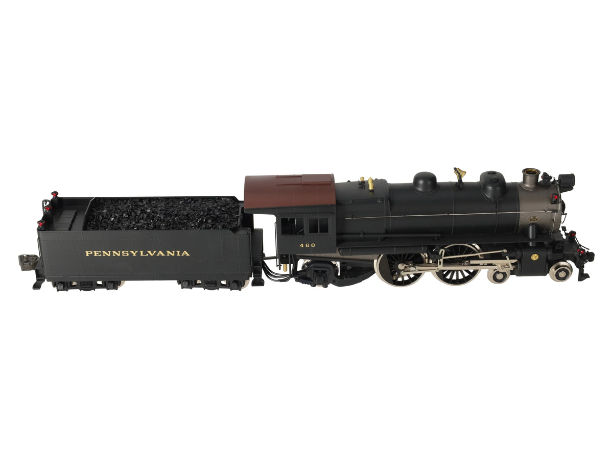 Williams 5300 O Gauge Brass Pennsylvania E6S 4-4-2 Steam & Tender #460 - 3 Rail EX/Box
