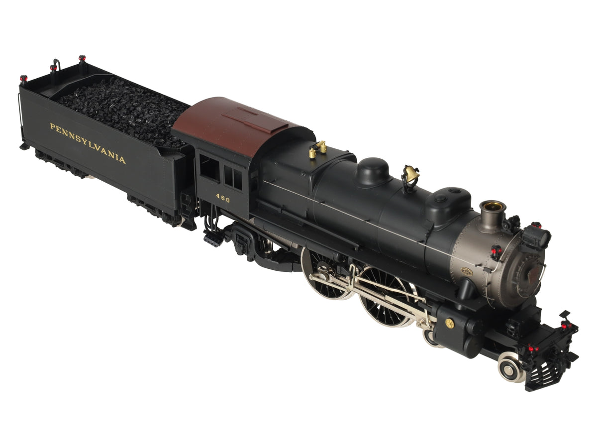 Williams 5300 O Gauge Brass Pennsylvania E6S 4-4-2 Steam & Tender #460 - 3 Rail EX/Box