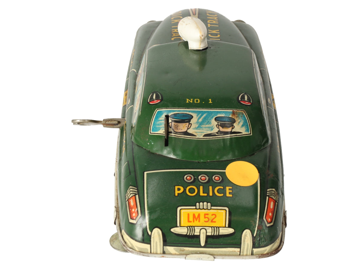 Marx LM-52 Vintage Dick Tracy Wind-Up Squad Car No.1 VG