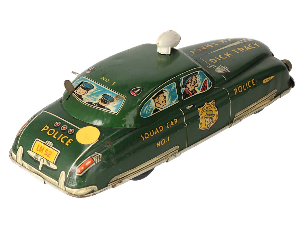Marx LM-52 Vintage Dick Tracy Wind-Up Squad Car No.1 VG