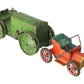 Modern Toys & Marx Vintage Wind-Up Tractor No 5 & Old Timer Model T Car 27579