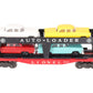 Lionel 6414 Vintage O Gauge Postwar Evans Autoloader with 4 Automobiles VG