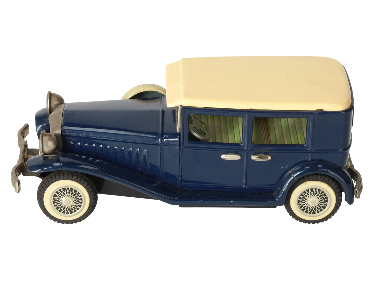 Cragstan N-1929 Vintage 1929 Tin Sedan Friction Car VG