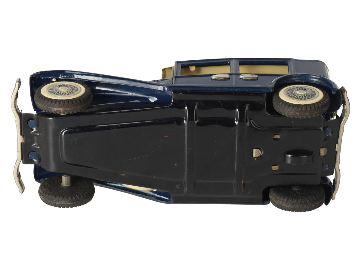 Cragstan N-1929 Vintage 1929 Tin Sedan Friction Car VG