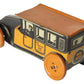 Mohawk 361 Vintage Yellow Taxi Wind-Up Car VG