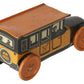 Mohawk 361 Vintage Yellow Taxi Wind-Up Car VG