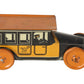 Mohawk 361 Vintage Yellow Taxi Wind-Up Car VG